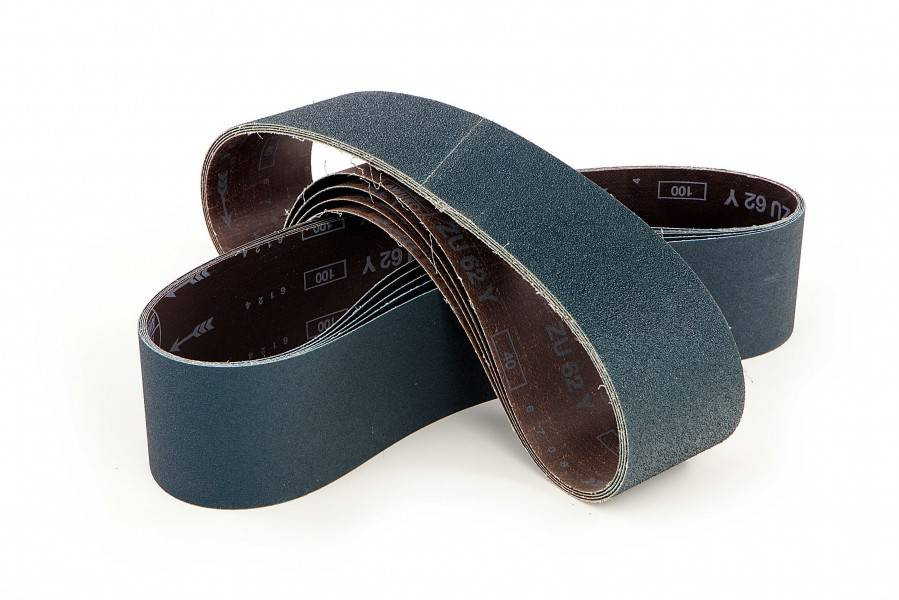 HBM 75 x 1180 mm K60 Zirconium schuurband BLAUW