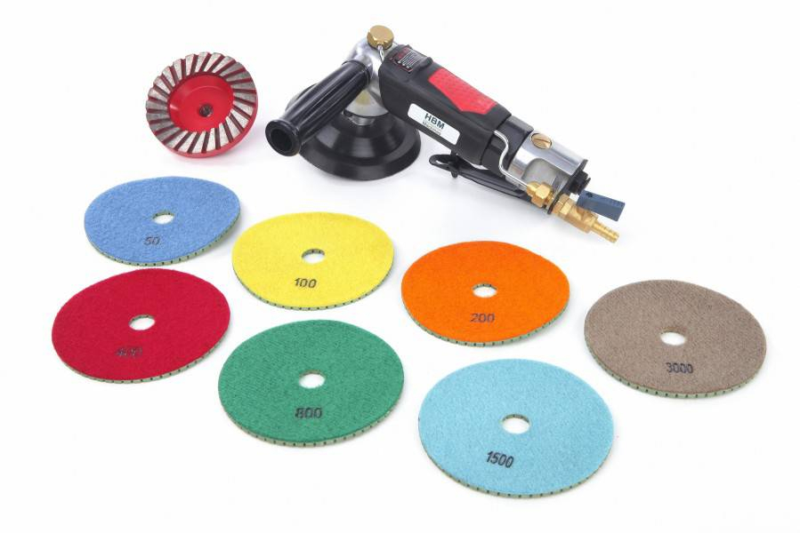 HBM 125 mm natte schuur en polijstmachine - Default image for the product