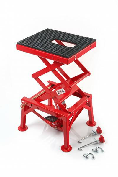 Motorheftafel 135 Kg ROOD