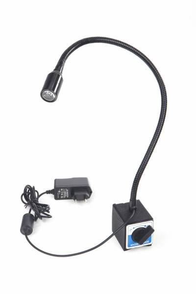Magneetvoet met 230 Volt LED-verlichting