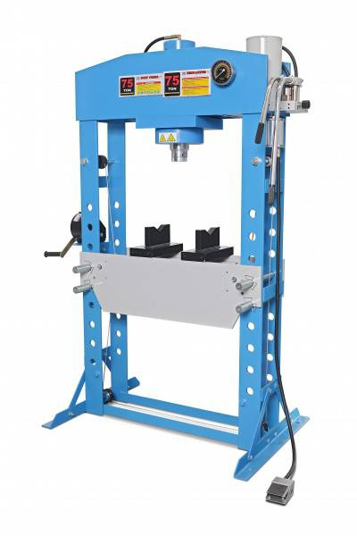HBM 75 Ton hydraulische en pneumatische werkplaatspers