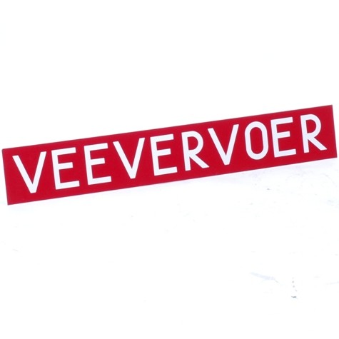 Bord"Veevervoer"