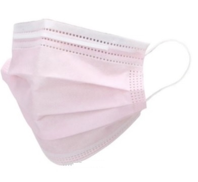 Mondkapje 50 stuks roze