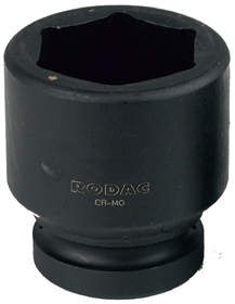 RODAC 1"krachtdop (kort) 55 mm