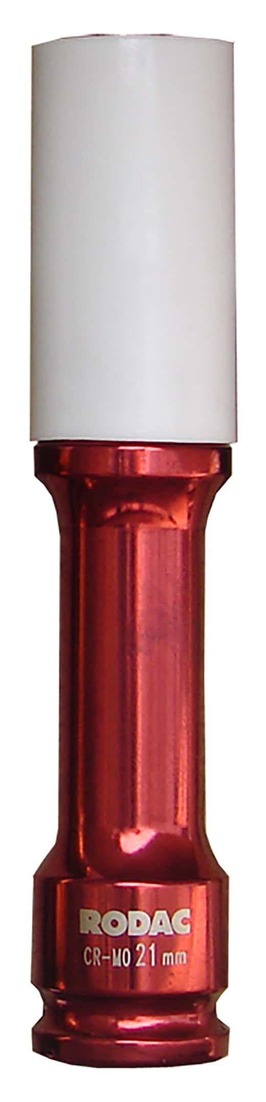 RODAC 1/2"dop (extra lang) 21 mm met plastic beschermhoes en stop