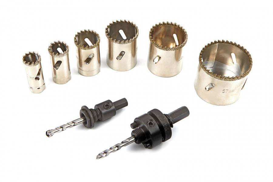 HBM 11-delige PROFI diamant gatenzaag set 19 - 57 mm